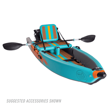 Inflatable Boat Person Inflatable Rowing Boats Folding Small Fishing Kayak  with 2 Pcs Rod Holder Green Red Blue Color Kayak Gonflable (Color : A1),  Kayaks -  Canada