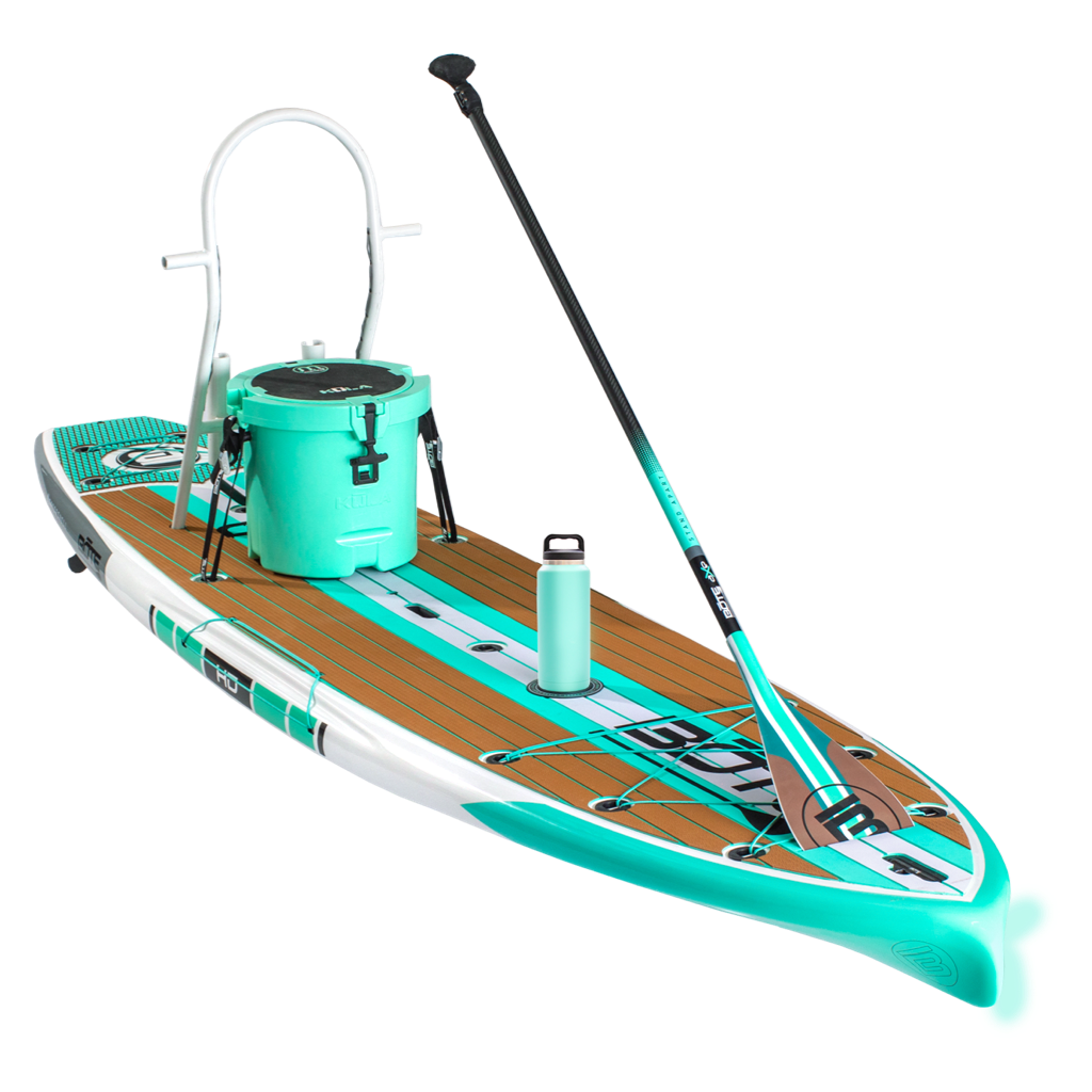 HD 12 Full Trax Seafoam Paddle Board Package