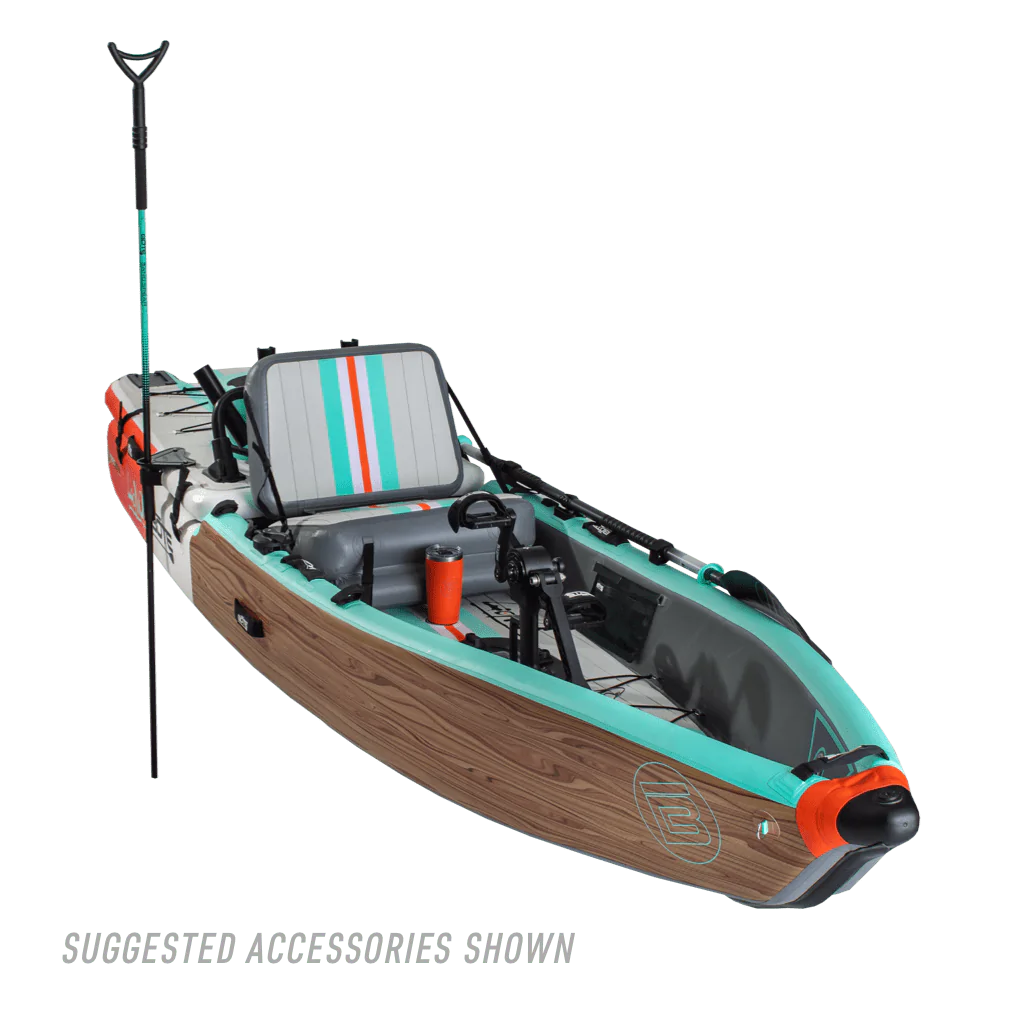 LONO Aero 126" Classic Cypress Inflatable Kayak Package