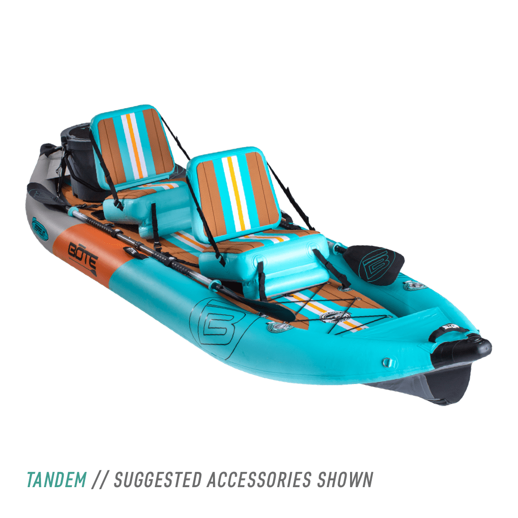 Zeppelin Aero 126" Native Aqua Inflatable Kayak Package
