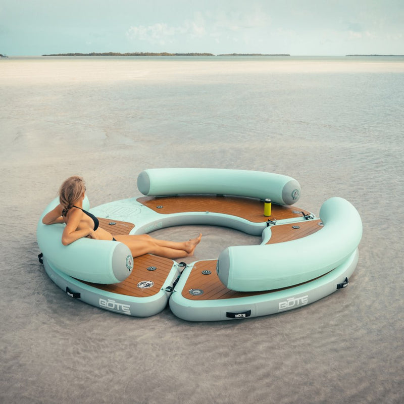 portón despierta tuyo Inflatable Dock Hangout 360 Duo | BOTE