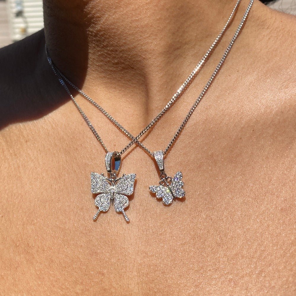 chloe butterfly necklace