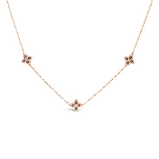 roberto coin rose gold necklace