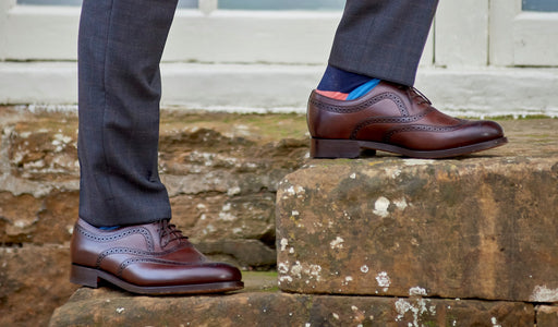 barker brown brogues