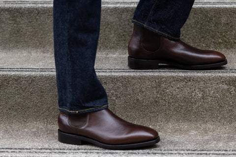 Barker Leather Boots for Mens