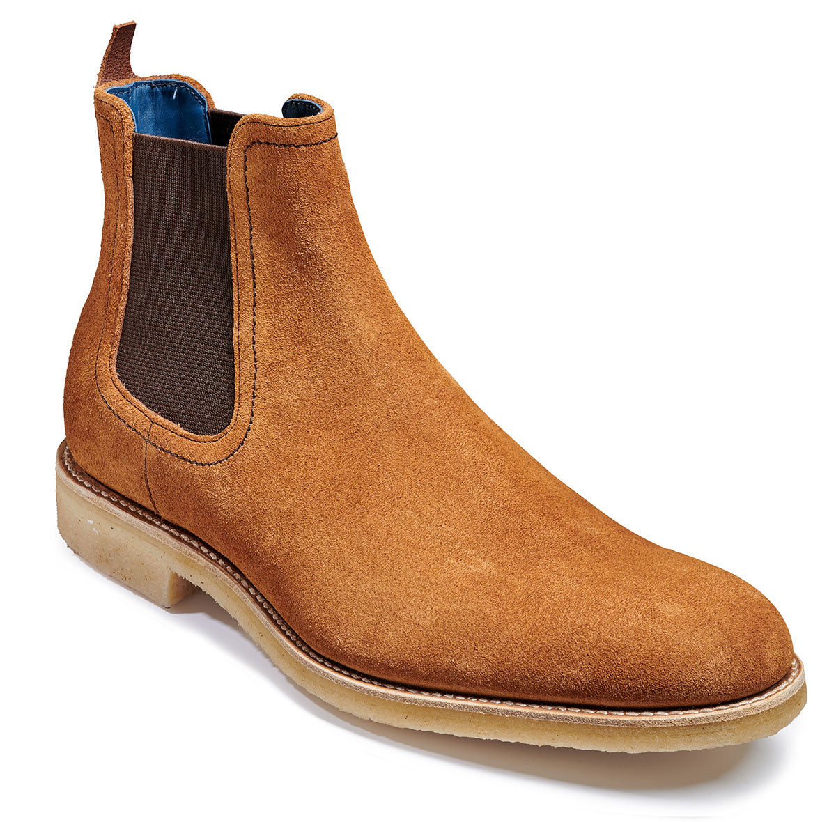 Freddie - Men's Suede Leather Chelsea Boots From Barker