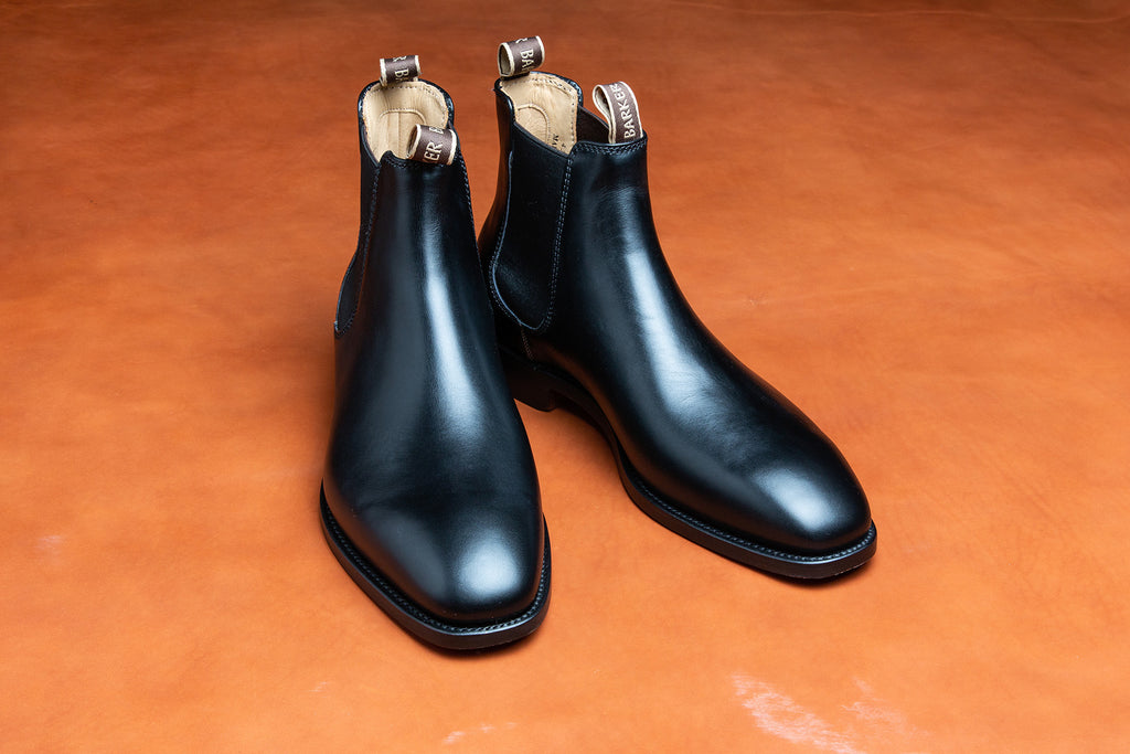 barker black boots