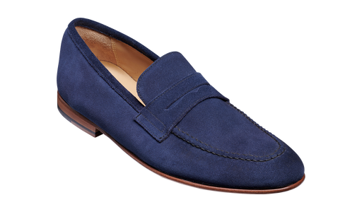 mens blue suede shoes uk