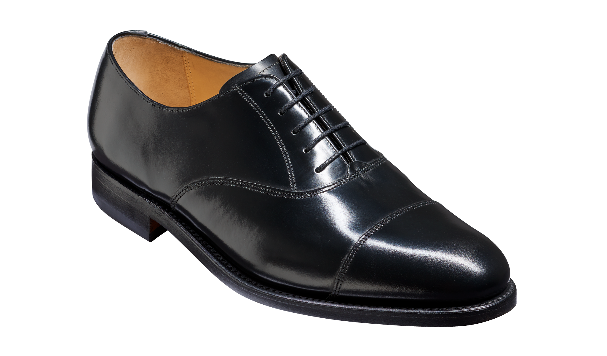 Arnold - Men's Black Leather Oxford Shoes From Barker