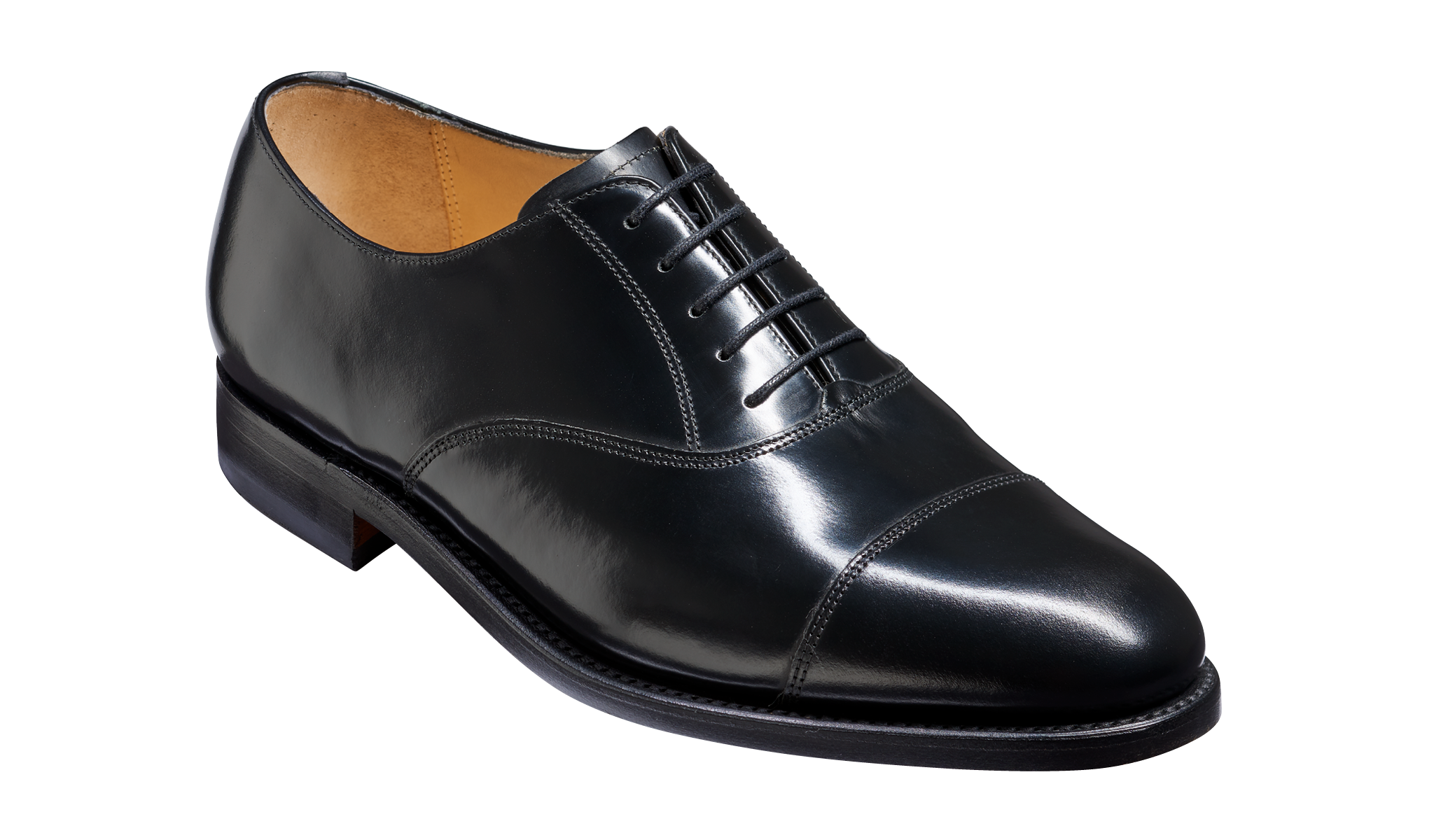 Arnold - Scarpe Oxford da uomo in pelle nera di Barker