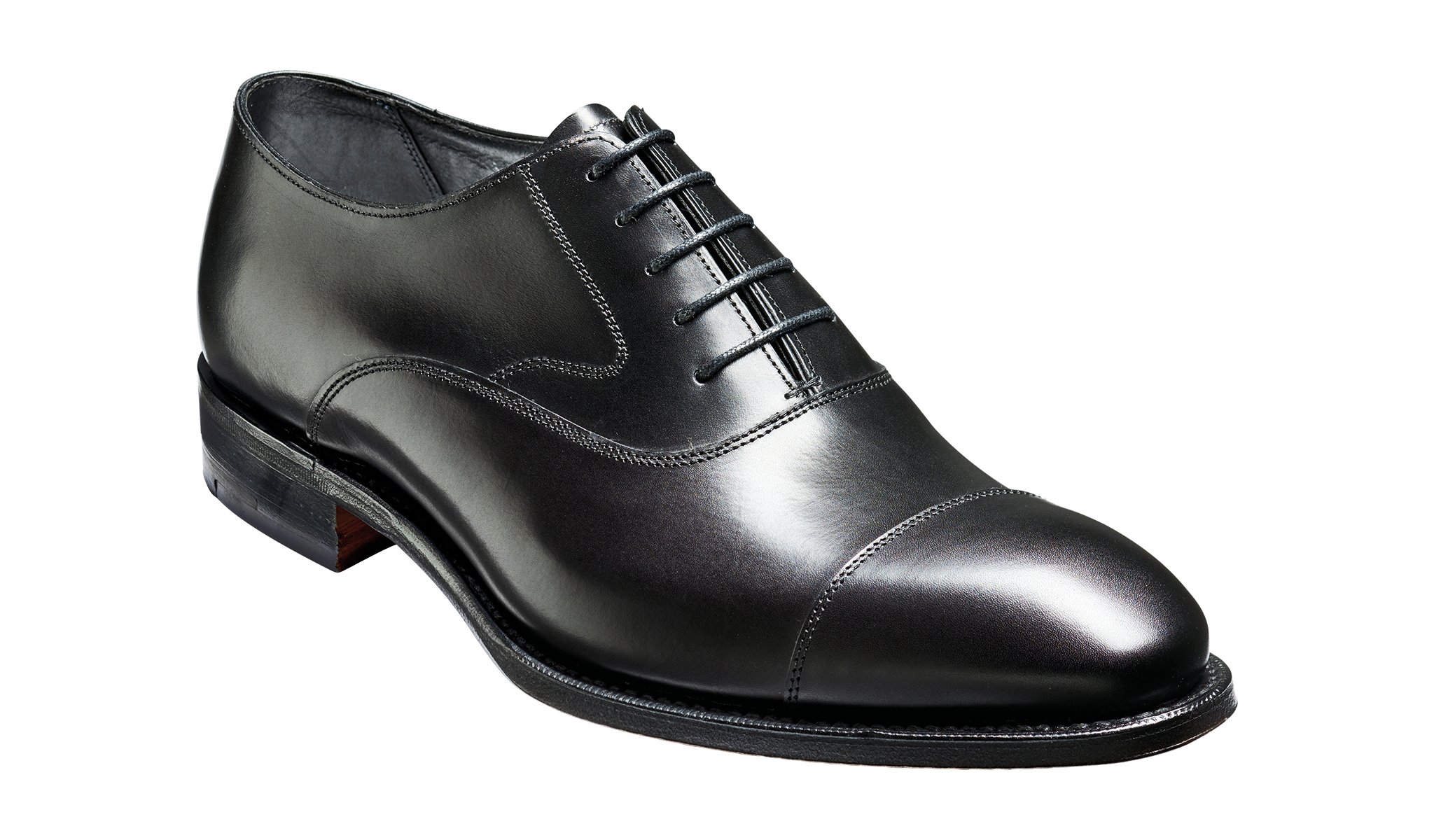 Falsgrave - A black men's oxford shoe from Barker Shoe.