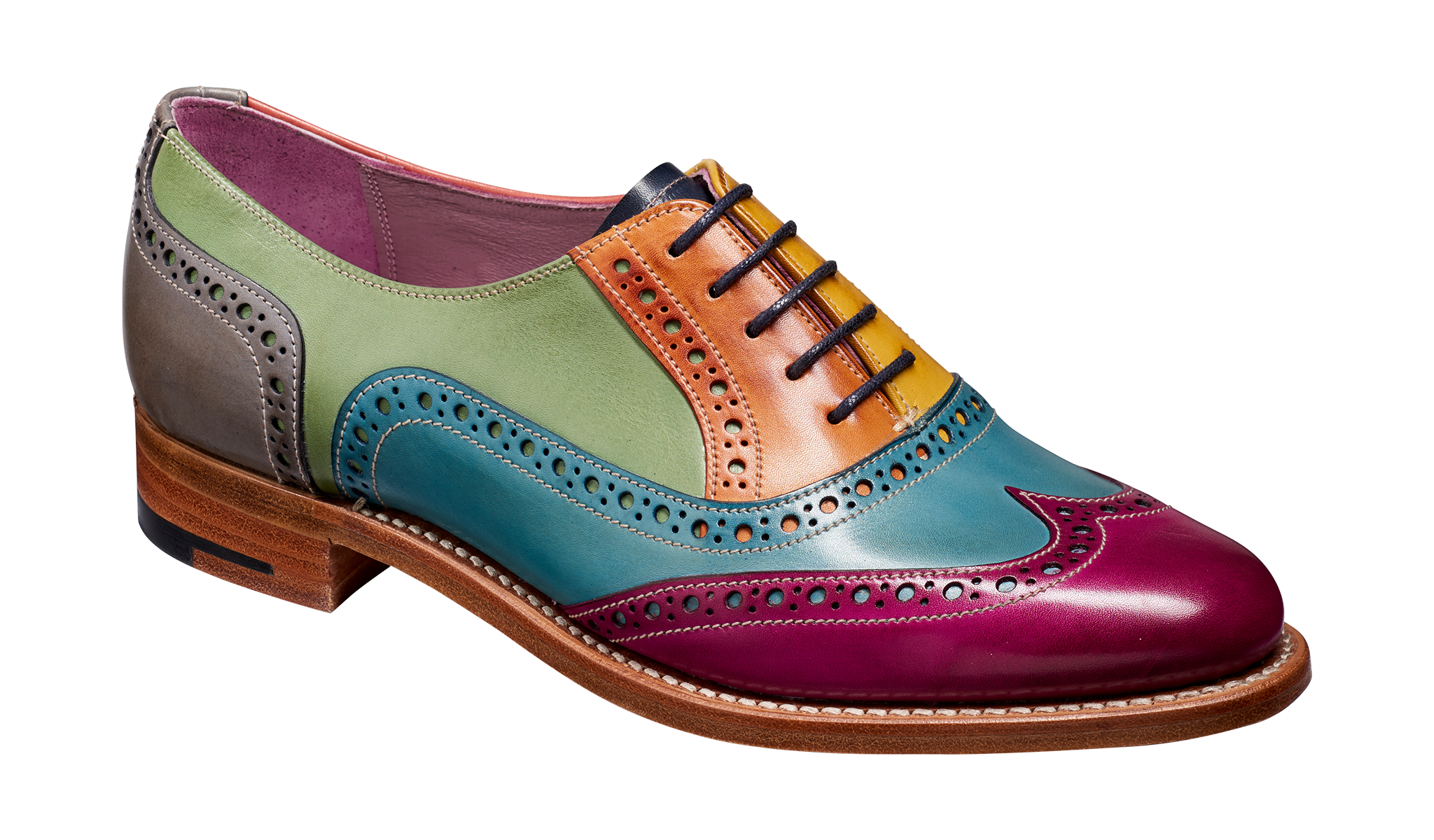 Fearne - Women's Handmade Brogue Oxfords From Barker