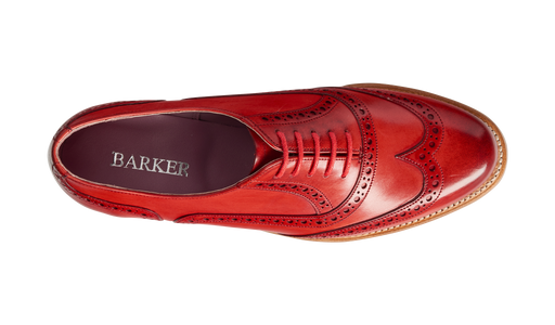 red brogues womens