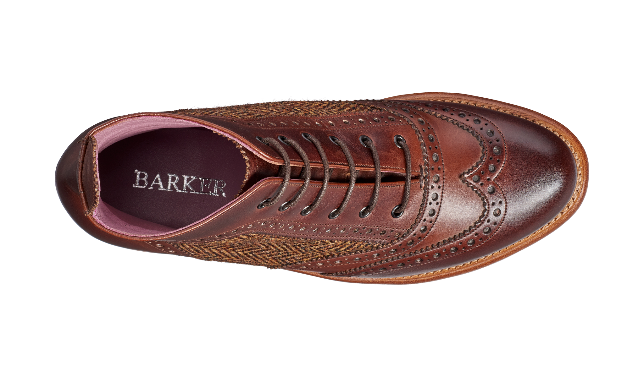 barker tweed shoes