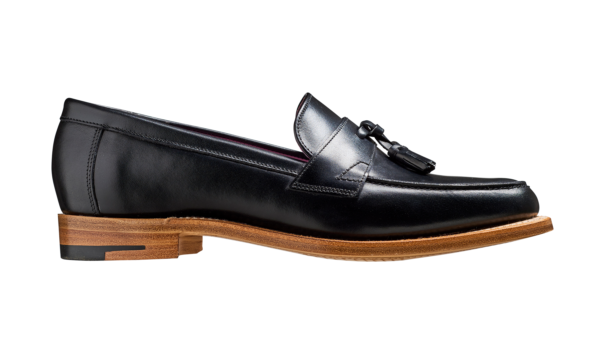 Imogen - Black Calf | Womens Tassel Loafer Shoe | Barker Shoes UK