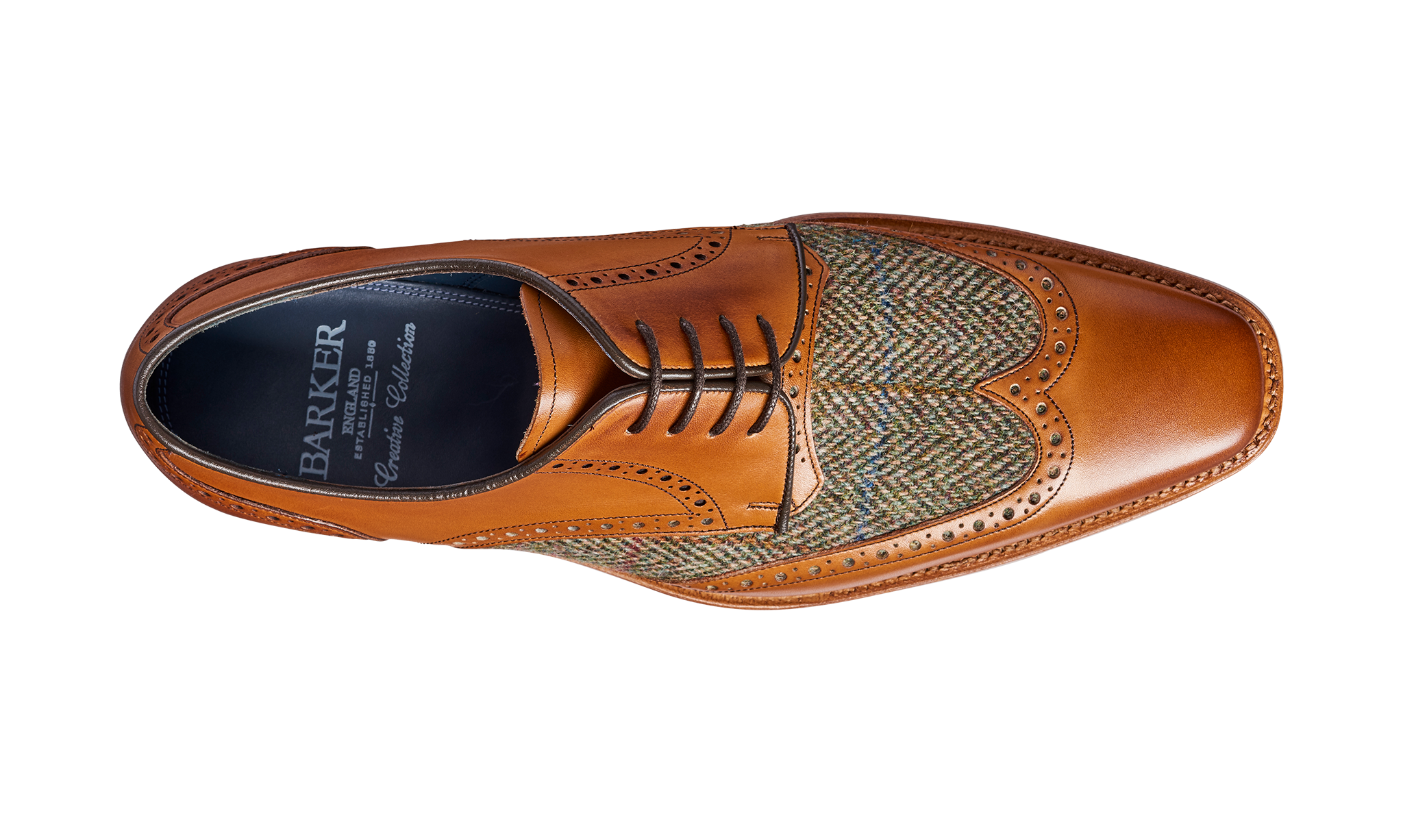 barker tweed shoes