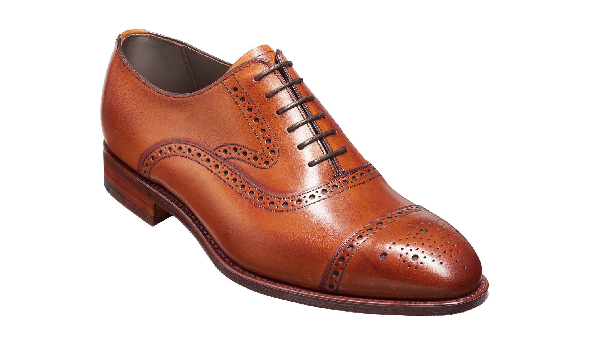 Lerwick - A men's semi brogue oxford shoe from Barker Shoes.