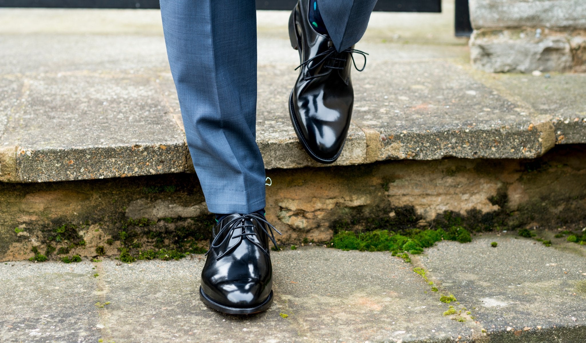 barker derby shoes black