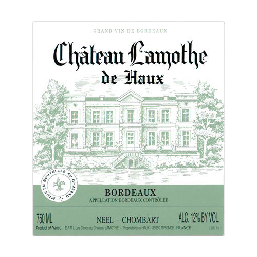 Chateau Lamothe de Haux Bordeaux Blanc 2019