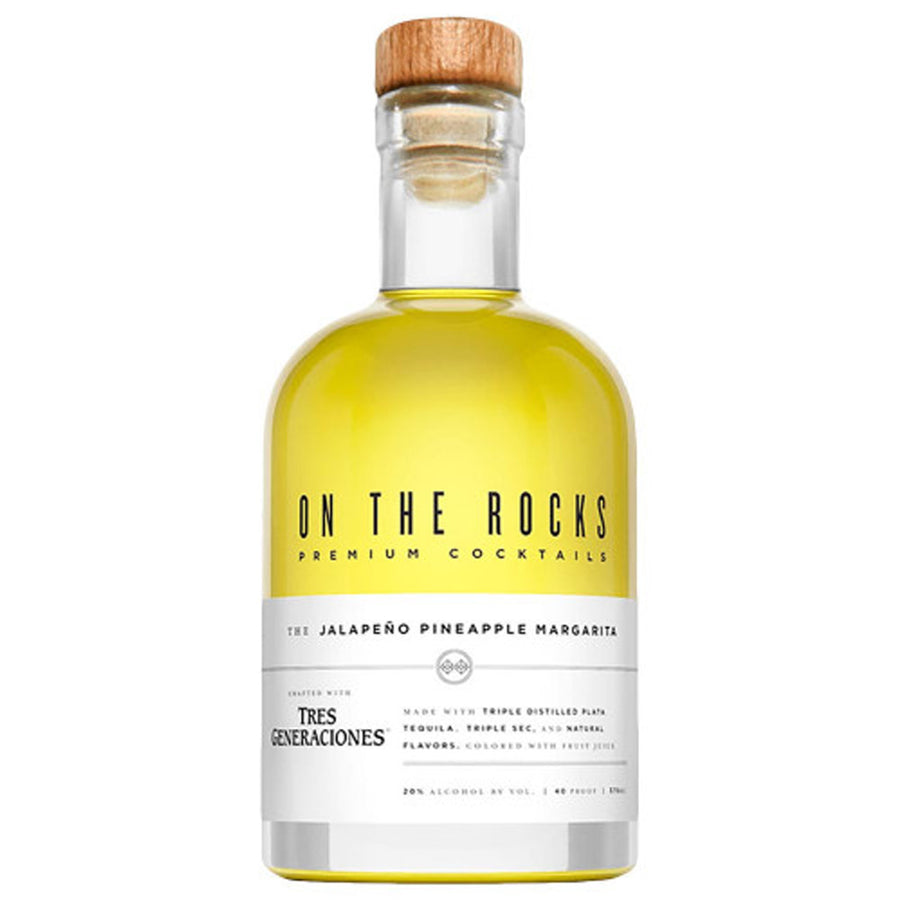 On The Rocks Jalapeno Pineapple Margarita Premium Cocktail - 375ml –  Internet 