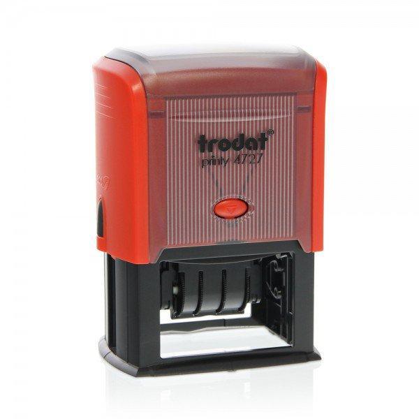  Trodat TR-4813 Adjustable English Date Self-Inking Stamp -  Worldwide Shipping –