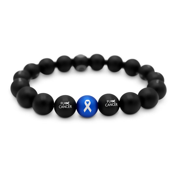 Colon Cancer Wristband Youth Small Colorectal Cancer Awareness Bracelet CRC  Blue Rubber Bracelet  teachingcarecom