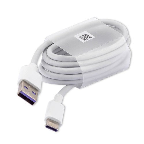 Cable Usb-c Chargeur Blanc Pour Huawei P30 / P30 LITE / P30 PRO