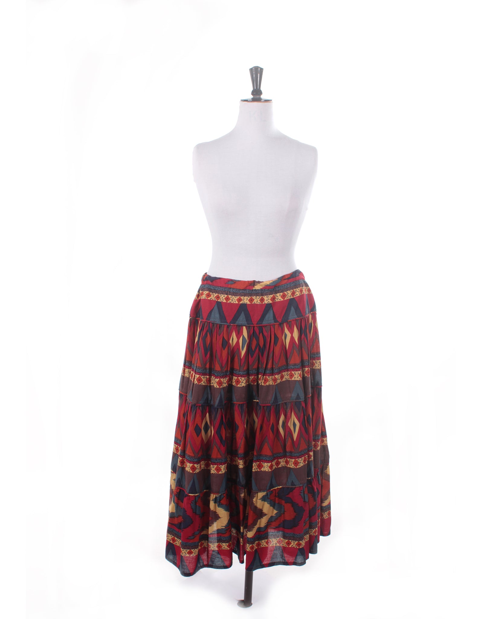 red vintage skirts