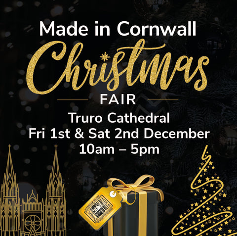 Made In Cornwall Christmas Fair in Truro Cathedral on Fri 1st & Sat 2nd Dec 2023