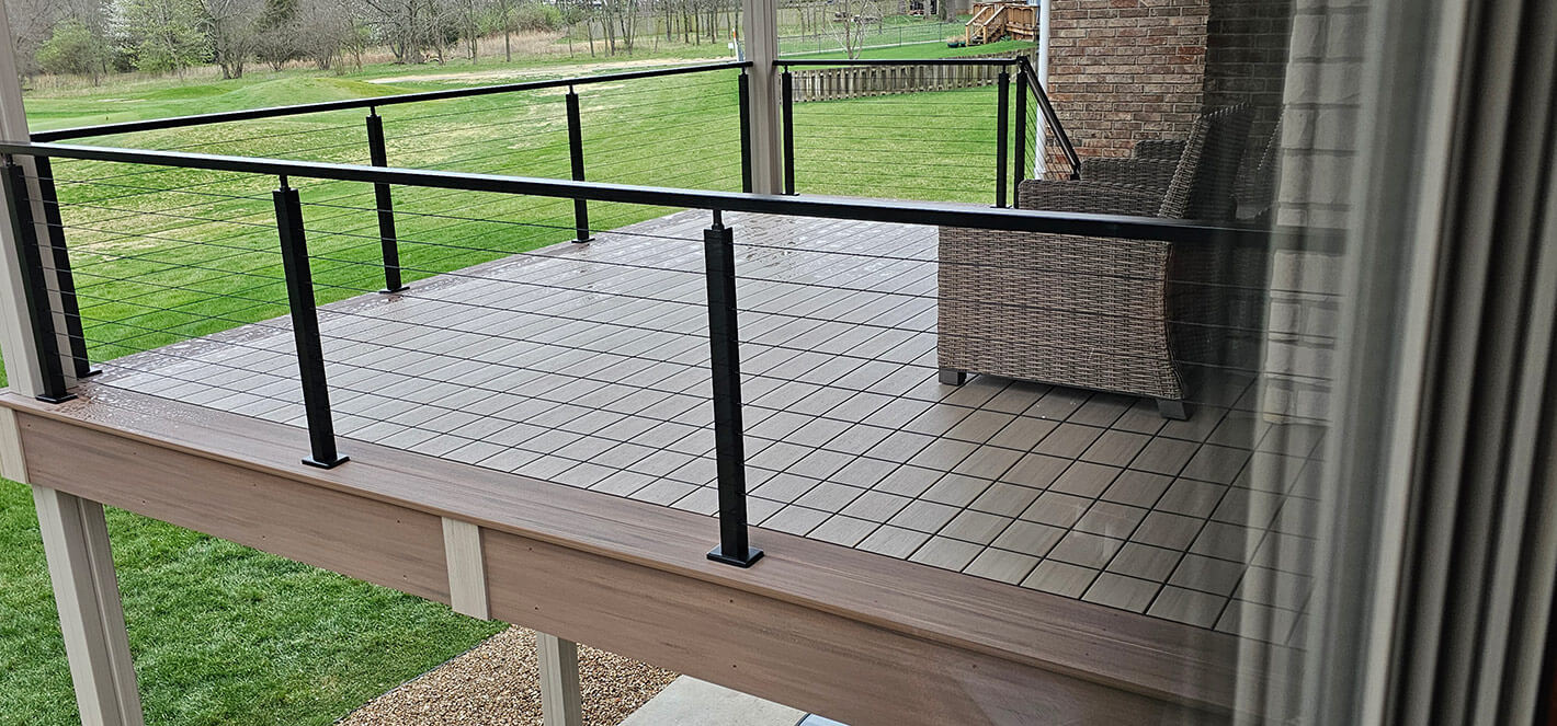 Clean and Maintain Cable Railings