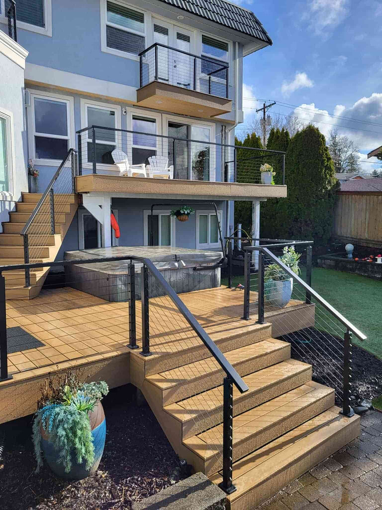 Metal Deck railing