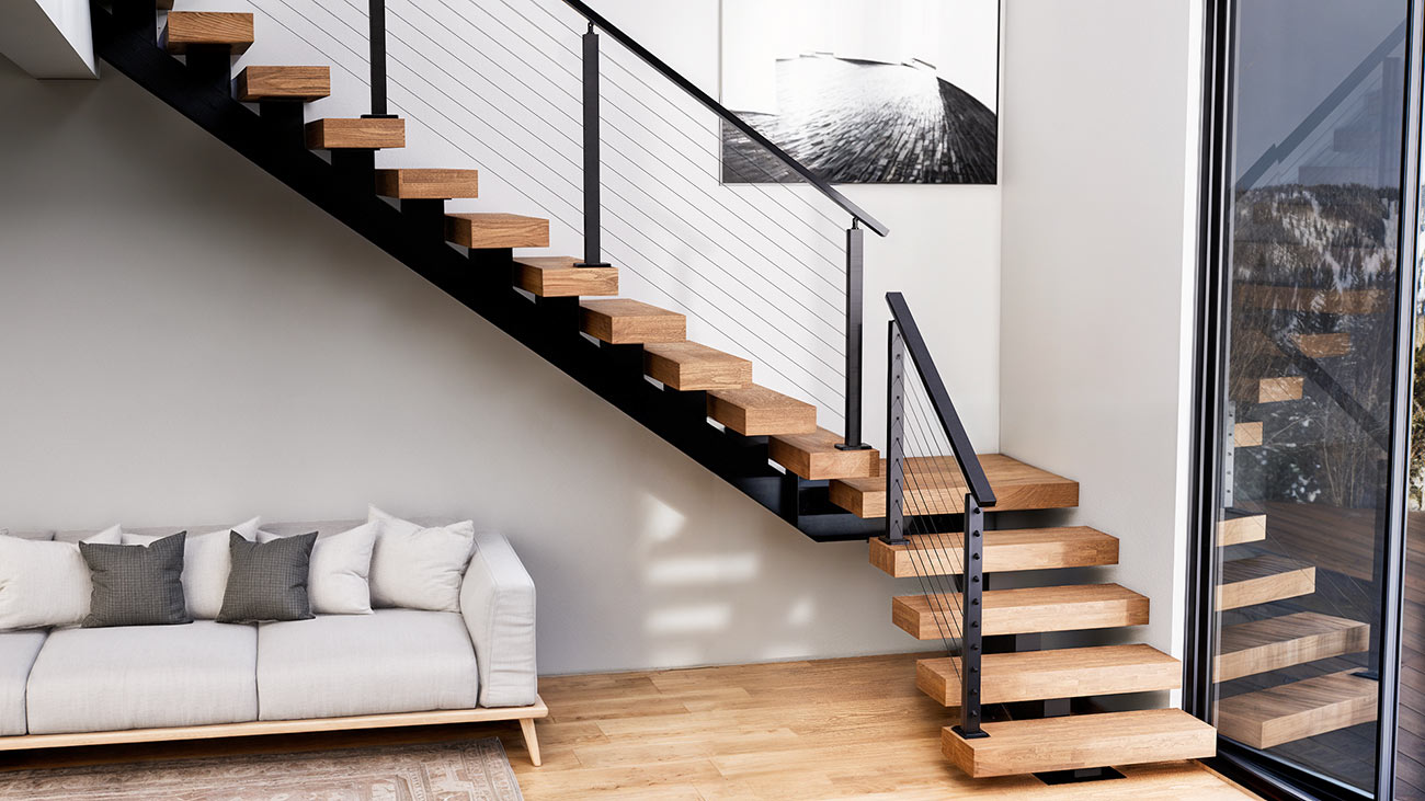 Pros And Cons Of Floating Stairs - Muzata