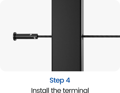 Step 4: Install the terminal