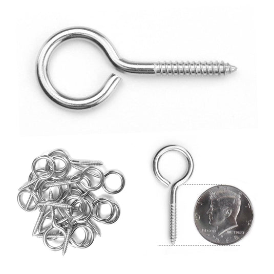 TS-K300 Eye Screws For Wood Screw In Eye Hooks Stainless Steel