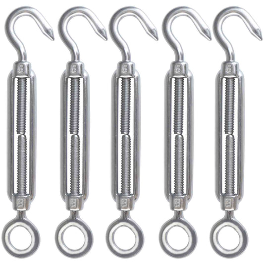 Muzata M6 Heavy Duty Hook and Eye Turnbuckle CN11