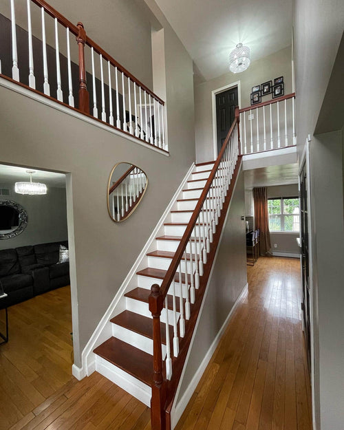 traditional stair railing