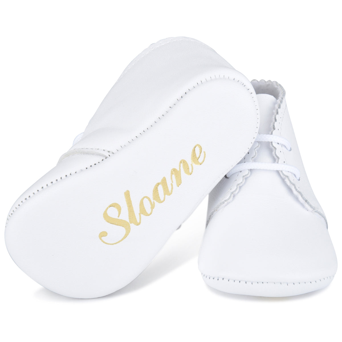 name date baby shoes