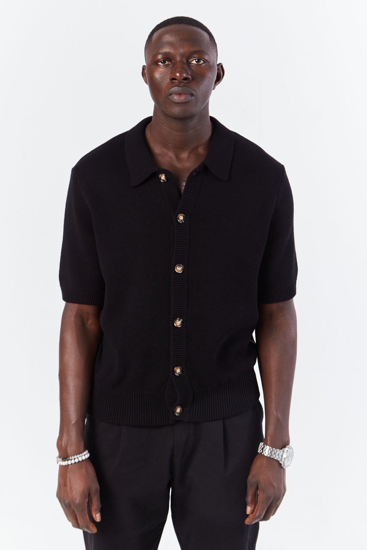 Will Button Up Shirt- Black