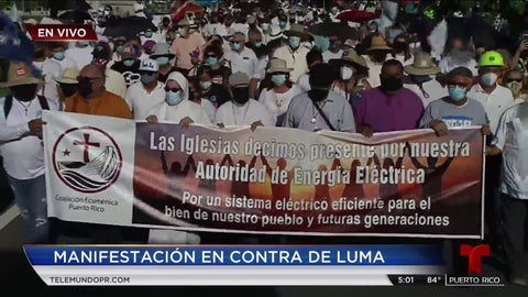 LSC SWAG - Protest Against LUMA Energy Privatization Contract in Puerto Rico