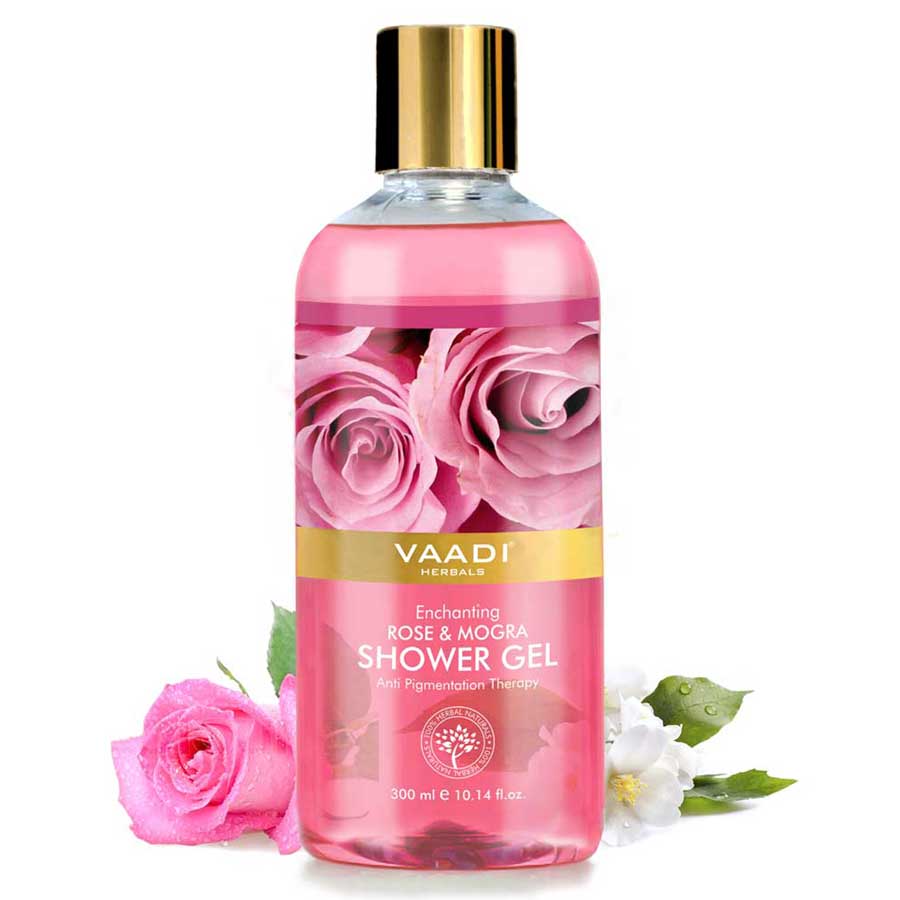 rose shower gel