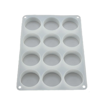 9 Cavity Silicone Soap/Baking Mold - Round – The Tumbler Supply Store