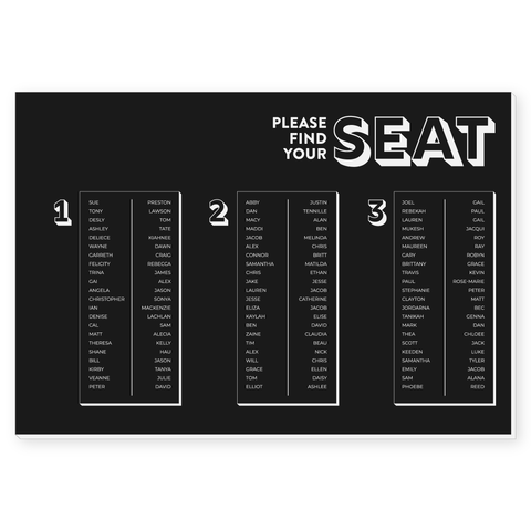 Tcc Seating Chart
