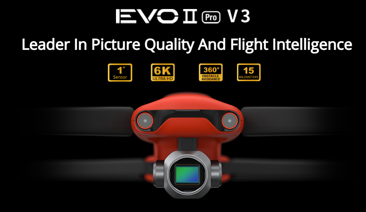 Máy bay không người lái Autel Robotics EVO II Pro V3 6k