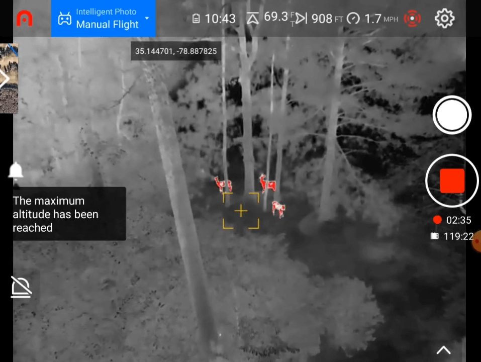 Thermal Imaging Drones 640t drone footage