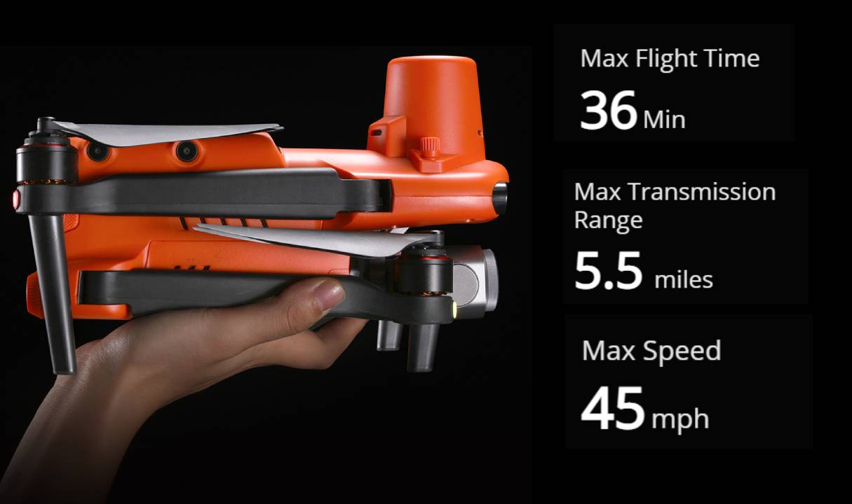 autel evo ii pro rtk flight perfermance