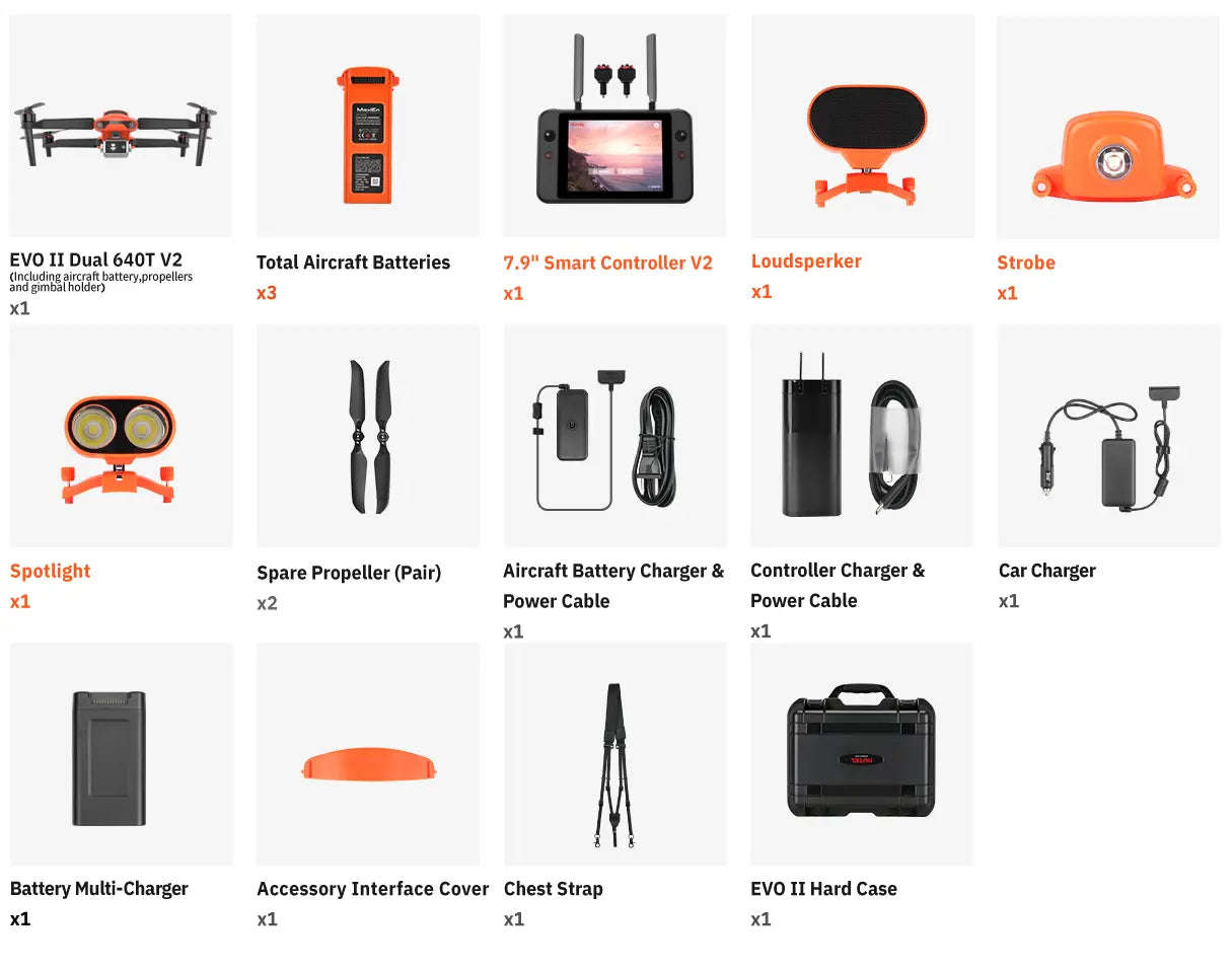 Autel Robotics EVO II Dual 640T Rugged Bundle V2 | Autelpilot