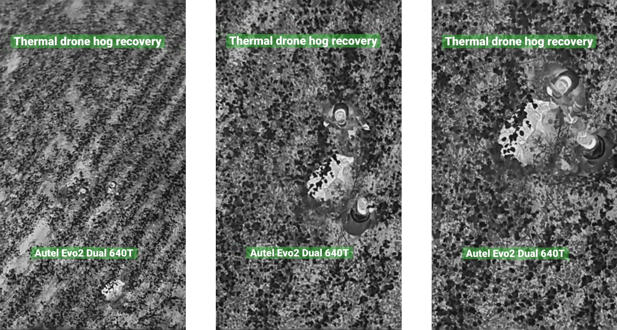 Thermal imaging Drones In Legal Hunting