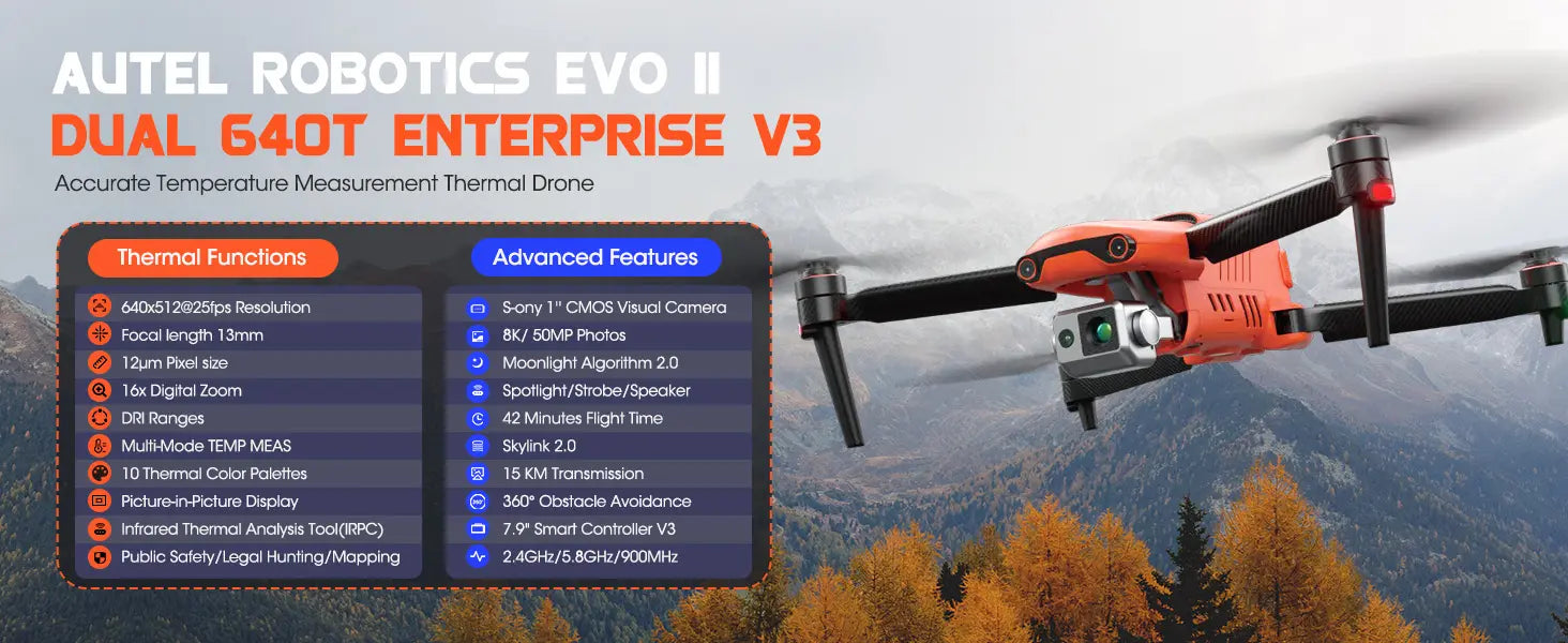 Autel Robotics EVO II Dual 640T Enterprise V3