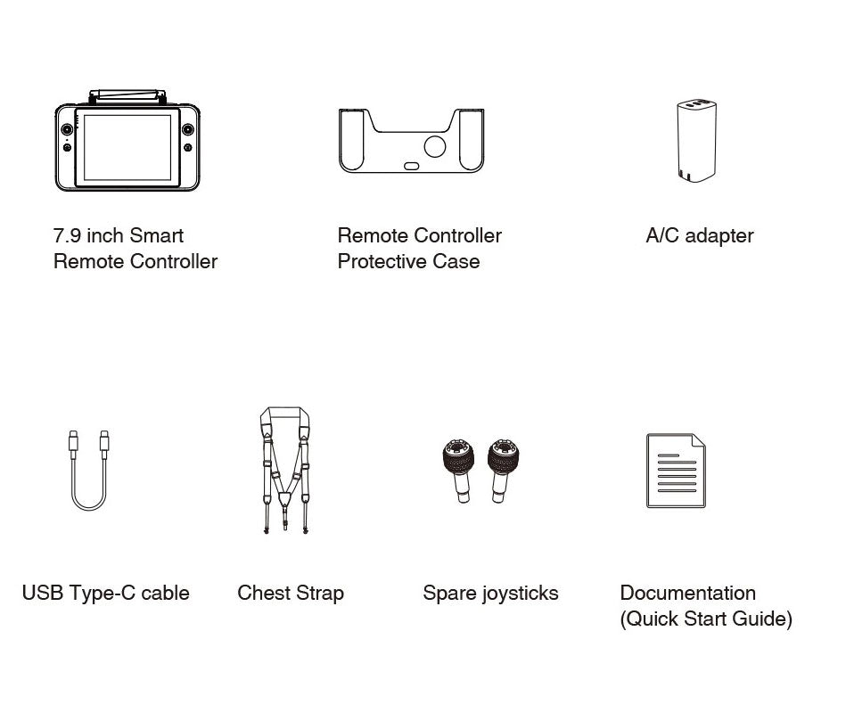 autel smart controller v3 boxing