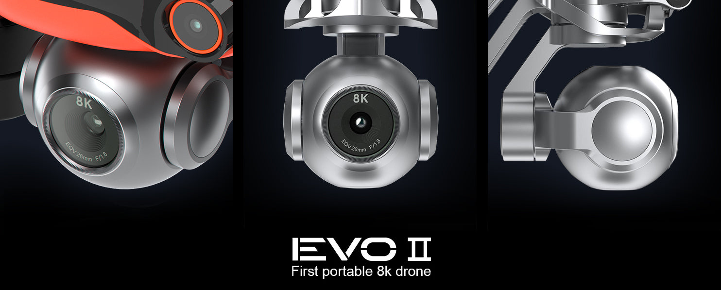 Autel Robotics EVO II Drone - 8k Camera details show